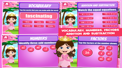 Princess Fifth Grade Games - عکس برنامه موبایلی اندروید