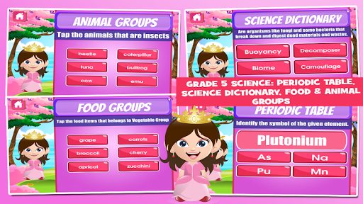 Princess Fifth Grade Games - عکس برنامه موبایلی اندروید