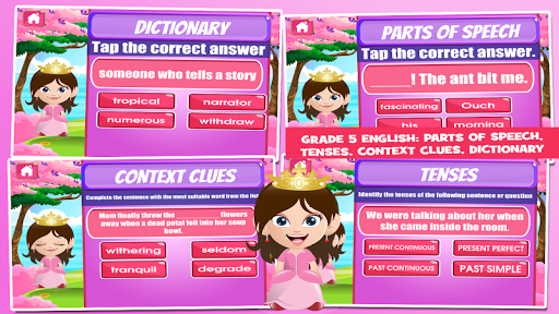 Princess Fifth Grade Games - عکس برنامه موبایلی اندروید