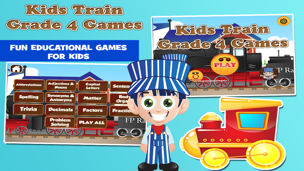 4th Grade Learning Games - Gameplay image of android game