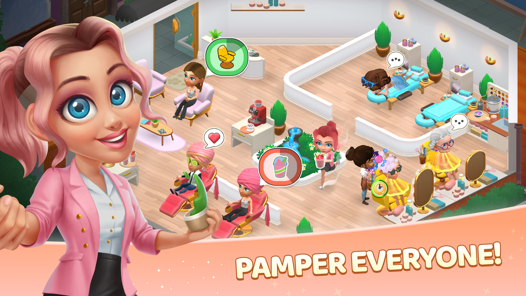 Serenity's Spa: Beauty Salon - Gameplay image of android game