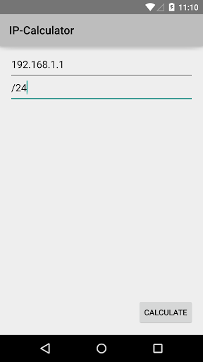 IP Calculator - Image screenshot of android app