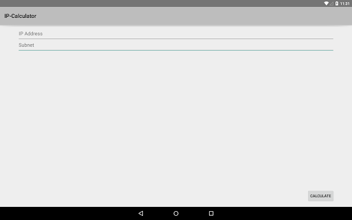 IP Calculator - عکس برنامه موبایلی اندروید