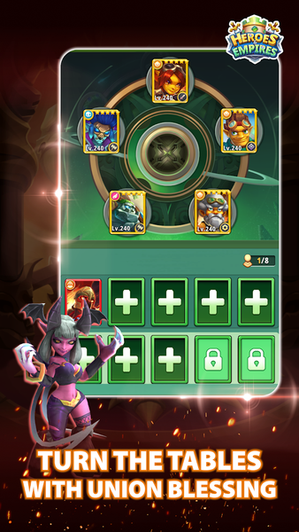 Heroes & Empires: Idle RPG - عکس بازی موبایلی اندروید