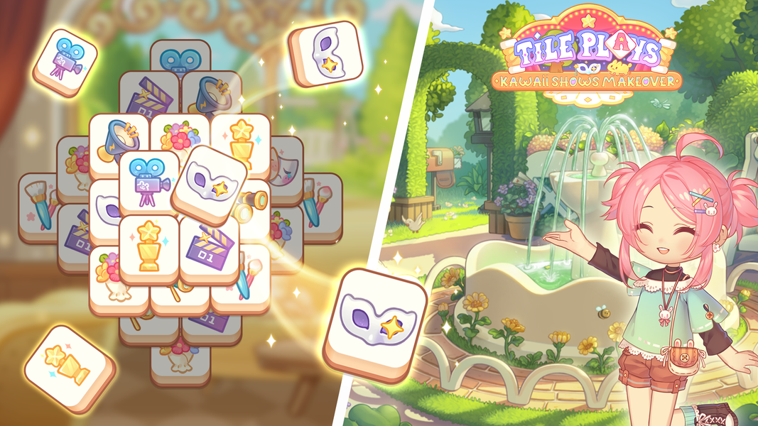 Tile Plays: Kawaii Show Design - عکس بازی موبایلی اندروید