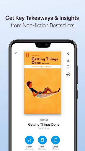 Instaread: Book Summaries - Image screenshot of android app