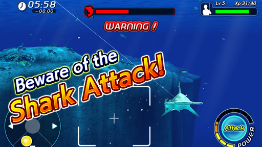 Wild Shark Fishing - Gameplay image of android game