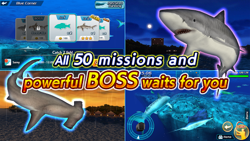 Wild Shark Fishing - عکس بازی موبایلی اندروید