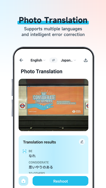 Scan Translate - Text & QR - Image screenshot of android app