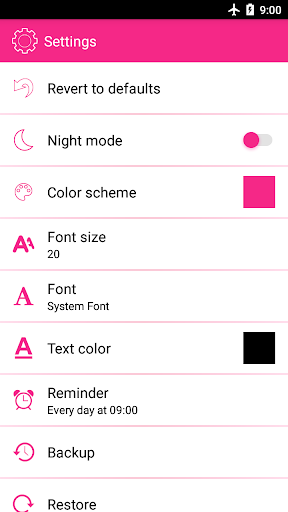 Daily journal - عکس برنامه موبایلی اندروید