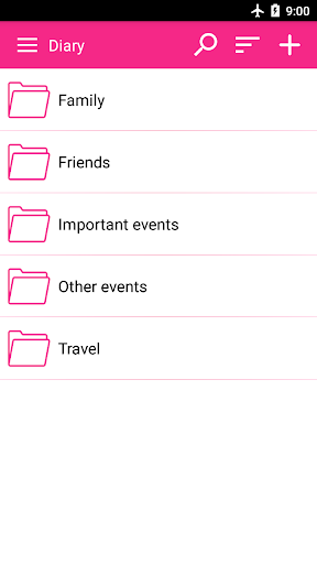 Daily journal - عکس برنامه موبایلی اندروید