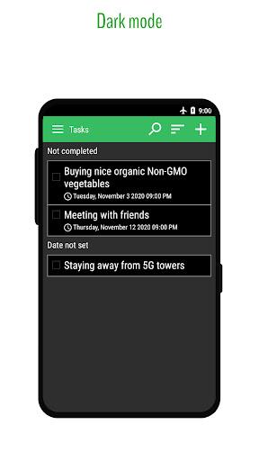 To Do List & Tasks app - Image screenshot of android app