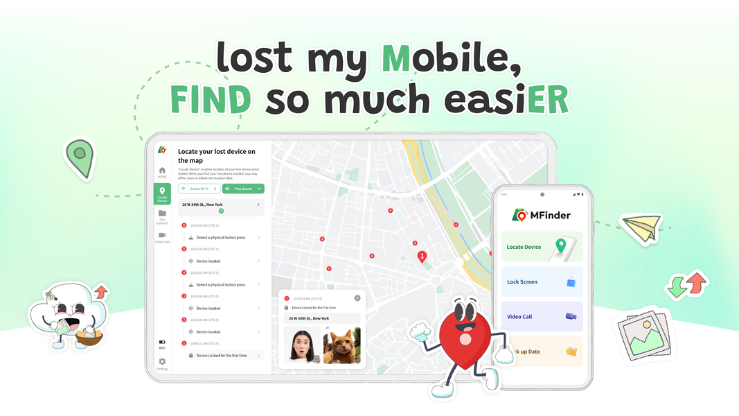 MFinder: Find My Phone Tracker - عکس برنامه موبایلی اندروید