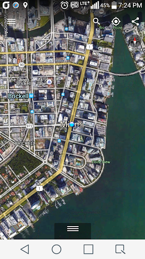 Simple GPS Coordinate Display - عکس برنامه موبایلی اندروید