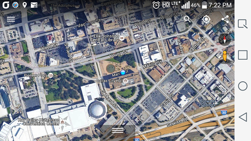 Simple GPS Coordinate Display - عکس برنامه موبایلی اندروید