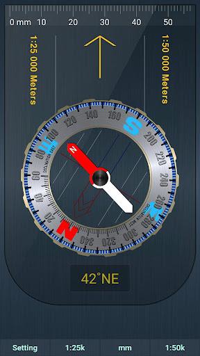 Real Compass - عکس برنامه موبایلی اندروید