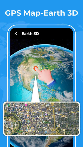 Live Satellite View-Earth Maps - عکس برنامه موبایلی اندروید