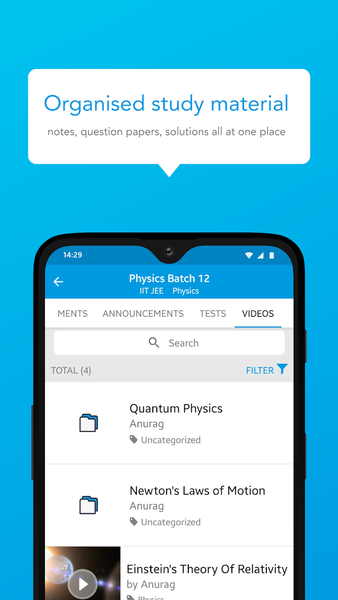 BIO CLASSES BY JANVI - Image screenshot of android app