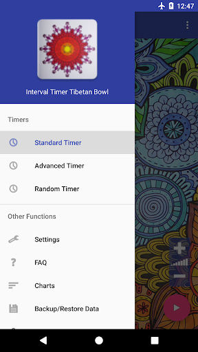 Interval Timer Tibetan Bowl - عکس برنامه موبایلی اندروید