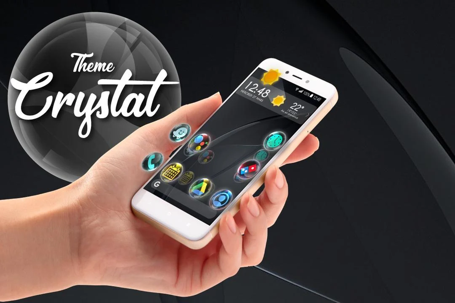 Apolo Crystal - Theme Icon pac - Image screenshot of android app