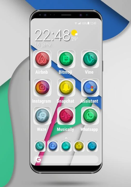 Apolo Pills - Theme, Icon pack - عکس برنامه موبایلی اندروید
