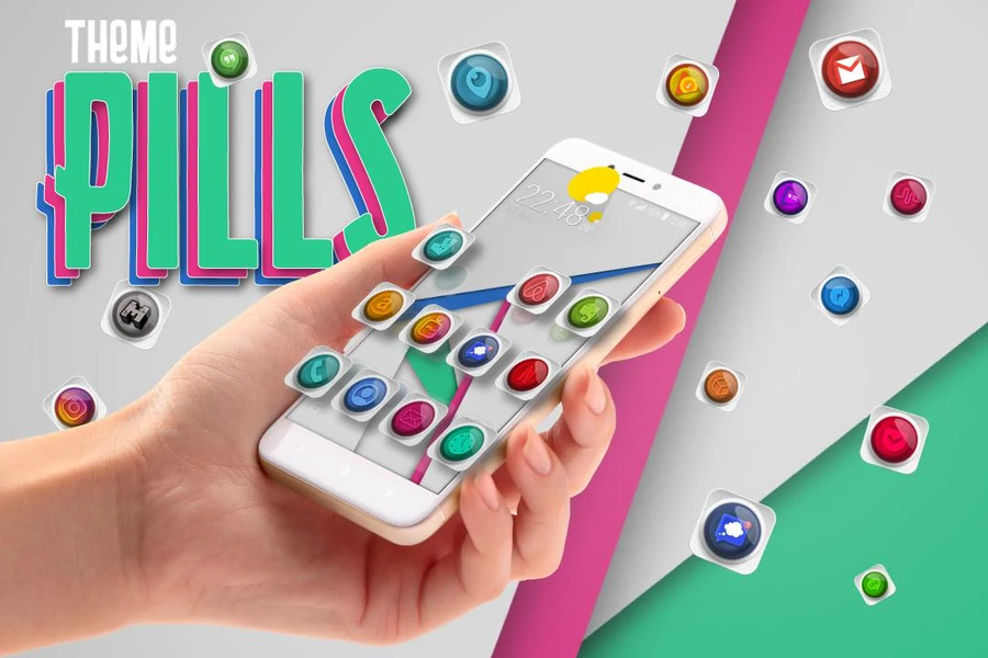 Apolo Pills - Theme, Icon pack - Image screenshot of android app