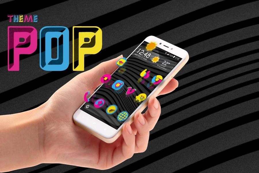 Apolo Pop - Theme Icon pack Wa - عکس برنامه موبایلی اندروید