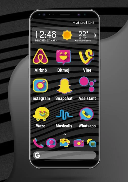 Apolo Pop - Theme Icon pack Wa - عکس برنامه موبایلی اندروید