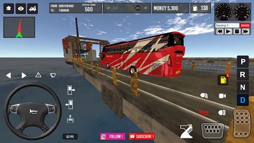 IDBS Bus Simulator - Gameplay image of android game