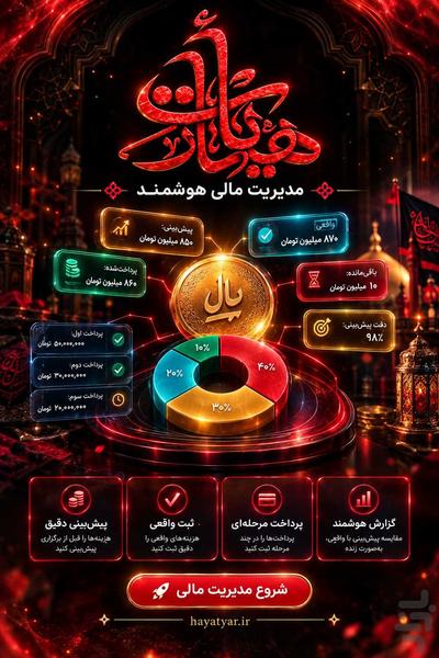 هیئت‌ یار - عکس برنامه موبایلی اندروید