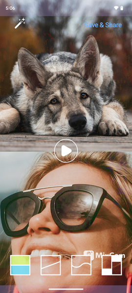 MixCam Dual Camera Front Back - عکس برنامه موبایلی اندروید