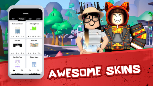 Free Robux Skins - boys and Girls APK for Android Download