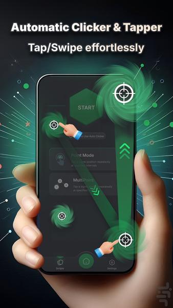 AutoClicker: ClickMaster Pro - Image screenshot of android app
