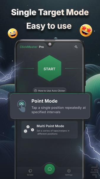 AutoClicker: ClickMaster Pro - Image screenshot of android app