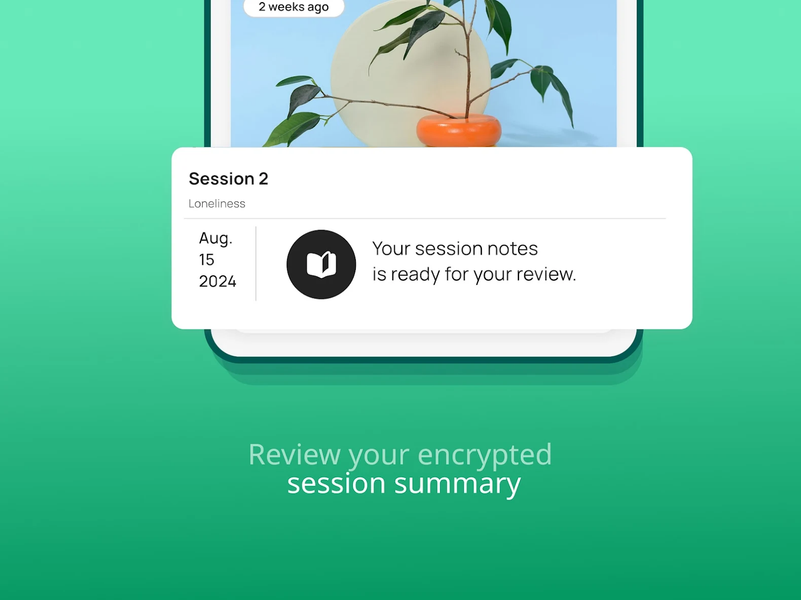 Nora - AI Mental Health - Image screenshot of android app