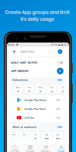 OFFTIME – Digital disconnection - عکس برنامه موبایلی اندروید