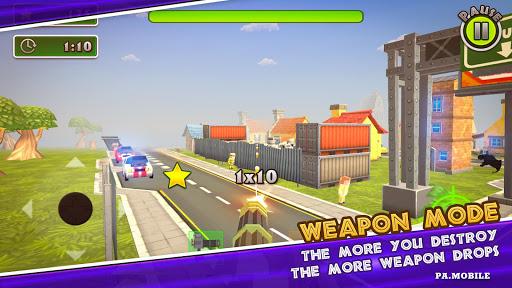 Dino Sim Dinosaur City Rampage - Gameplay image of android game