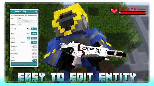 Actual Gun Weapon Mod for MCPE - Image screenshot of android app