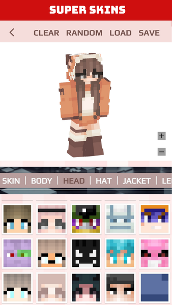 Skins Maker for Minecraft PE - Image screenshot of android app