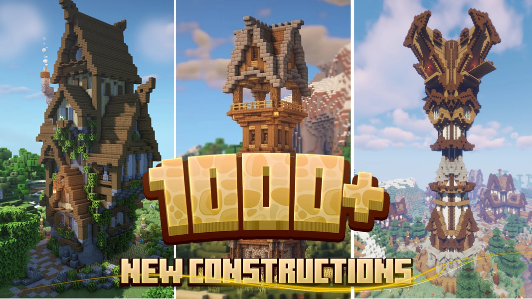 House Builder for Minecraft PE - عکس برنامه موبایلی اندروید