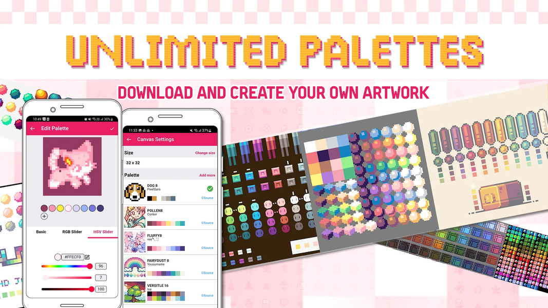 Pixel Studio: Retro Pixel Art - Image screenshot of android app