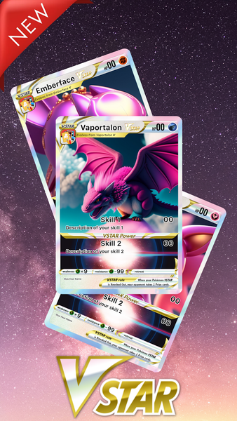 Card Maker for PKM (Poke Fan) - عکس برنامه موبایلی اندروید