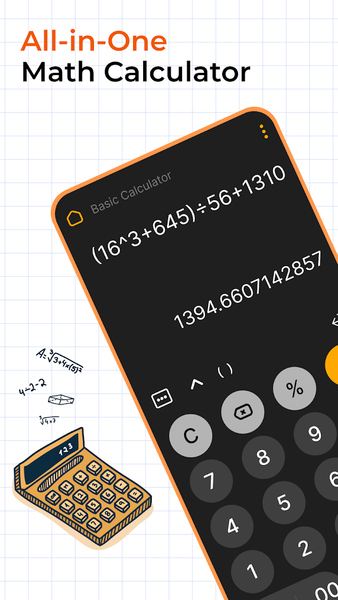 AI Calculator — AI Math Solver - عکس برنامه موبایلی اندروید
