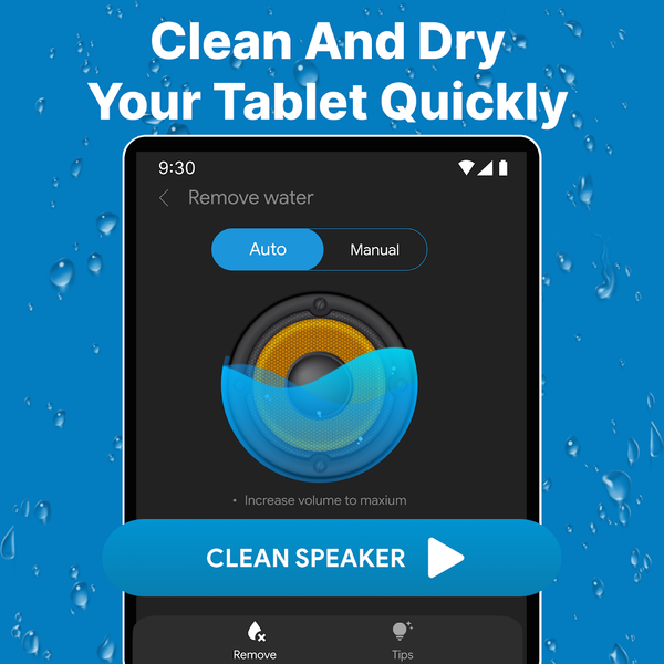 Speaker Cleaner, Water Eject - عکس برنامه موبایلی اندروید