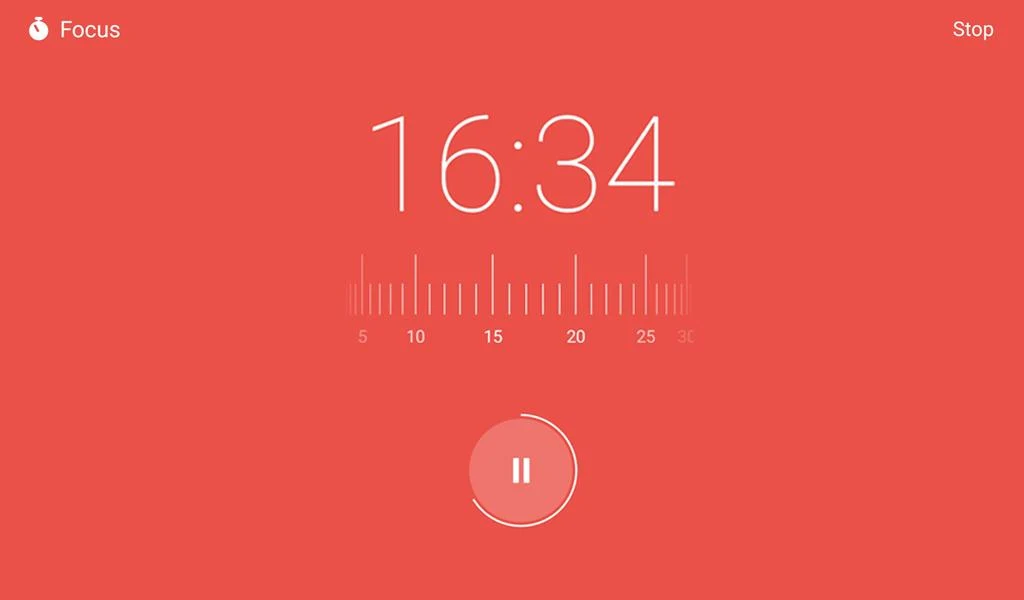 Pomodoro Timer - Focus Keeper - عکس برنامه موبایلی اندروید