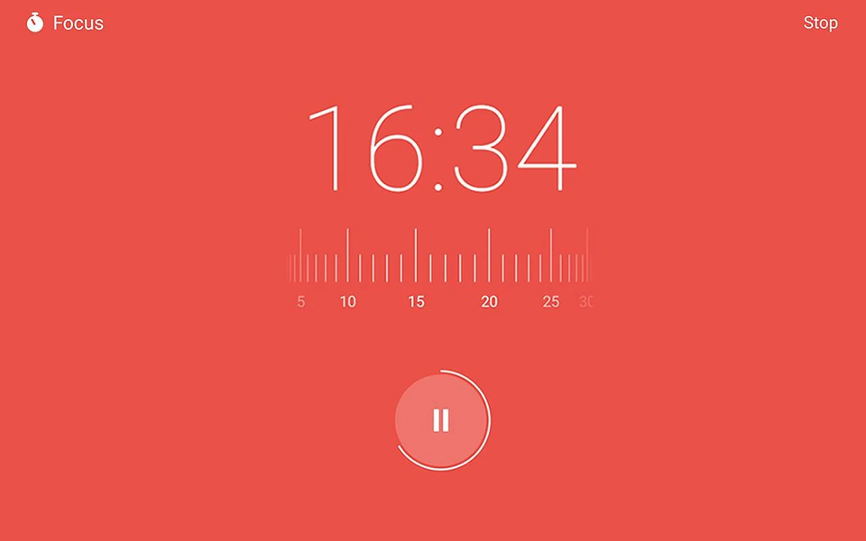 Pomodoro Timer - Focus Keeper - عکس برنامه موبایلی اندروید