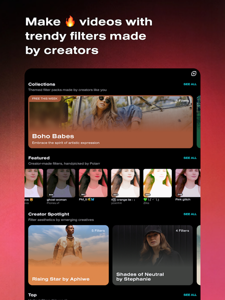 Polarr 24FPS - Image screenshot of android app