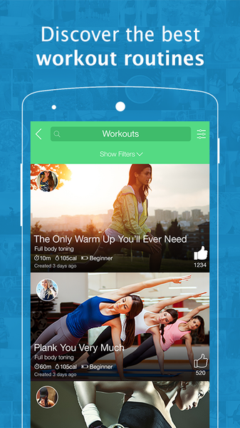 PumpUp — Fitness Community - Image screenshot of android app