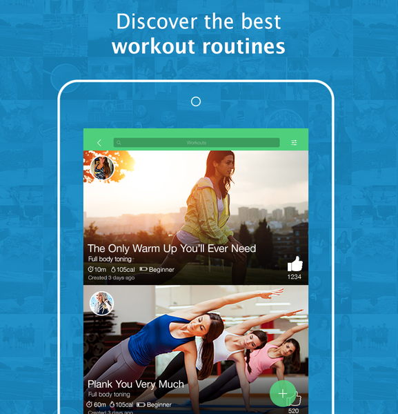 PumpUp — Fitness Community - Image screenshot of android app