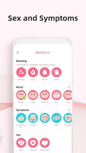 Period tracker by PinkBird - عکس برنامه موبایلی اندروید